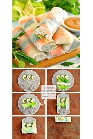 Real Thai Pirinç Yufkası - Rice Paper 22cm 100 Gr 3 Adet