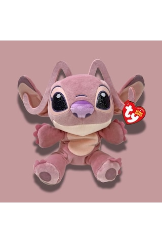 Ty Beanie Babies Disney Lilo & Stitch Angel Peluş - 20 Cm Çok Renkli