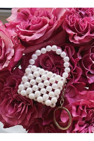 İnci Çanta Dağıtmalık 10 Adet Kına Düğün Nikah Hediyelik Nedime