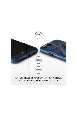 Ringke Wave iPhone 7/8 İle Uyumlu Kılıf Coastal Blue