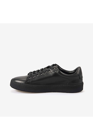 Kemal Tanca Andrea Giovanni Kadın Kauçuk Taban Hakiki Deri Bağcıklı Spor & Sneaker Ayakkabı 28402 siyah