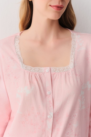 Suwen Sakura Maskülen Pijama Takımı Sh26213660b334 Pembe