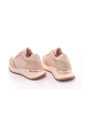 Dgn 81185 Kadin Sneaker Ayakkabi Bej