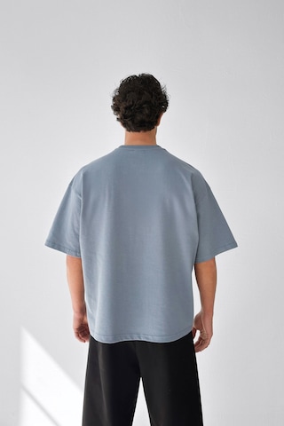 Flaw Atelıer Basic Boxy Fit Gri Tişört-29572