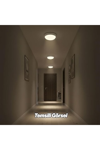 Sensörlü Tavan Armatür Glop 360 Derece Sensörlü Duylu Armatür 1410