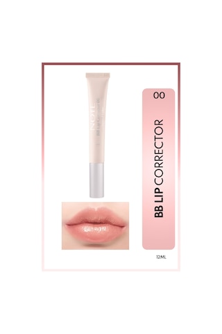 Note Cosmetique Bb Lip Corrector Renk Eşitleyici Ve Nemlendirici Dudak Parlatıcısı - 00 - Şeffaf