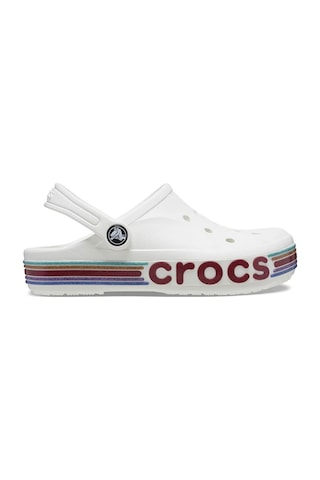 Crocs Bayaband Rainbow Glitter Clg T Çocuk Sandalet 209731-100 Beyaz-beyaz Beyaz