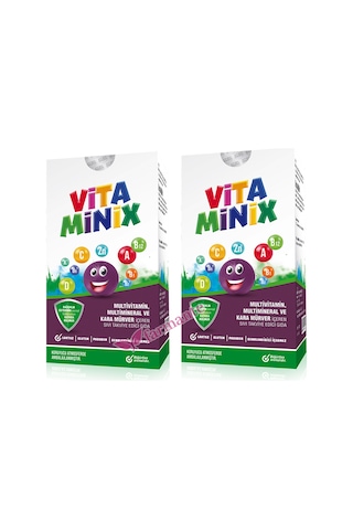 Vitaminix Kara Mürver Eki 150 Ml - 2 Adet