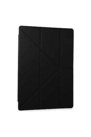 Samsung Galaxy Uyumlu Tab A9 Kılıf Kalemlikli Mars Tablet Kılıfı - Siyah Diğer