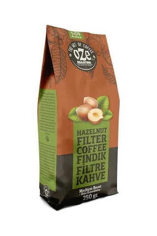 Oze Fındık Aromalı Filtre Kahve 250G French Press