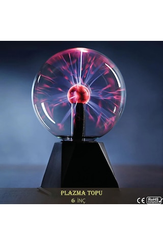 Dailytech Plazma Işık Küresi Sese Duyarlı Gece Lambası