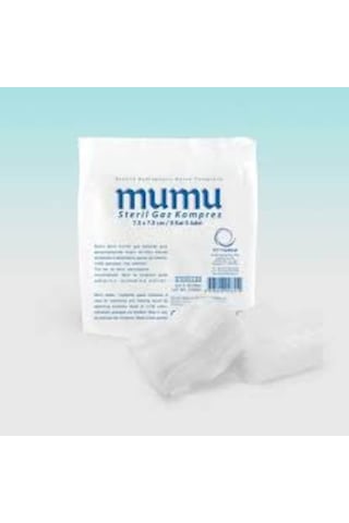 Mumu Steril Hidrofil Gaz Kompres Gazlı Bez 30 x 80 CM