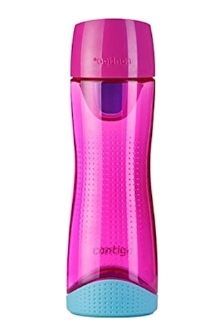 Sızdırmaz, Tek Elle Kullanılabilen 500 Ml Tritan Suluk, Pembe