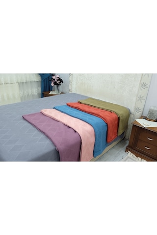 Toptan 10 Adet Şaheser %100 Pamuk Çift Kişilik Pike 240x220 Tek Çok Renkli
