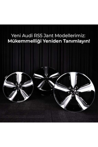 18" İnç 5x112 Audi Rs5 Kalıp İthal A3 A4 A5 Uyumlu Jant