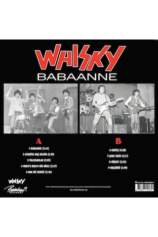 Whisky - Babaanne Limitli Baskı 2 Plak