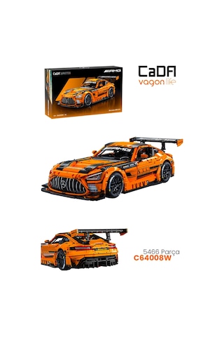 Cada Master 1:8 Mercedes-amg Gt3 C64008w 5466 Parça Premium Yarış Aracı Yapım Seti -ffc64008w-5466p