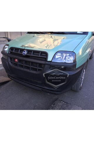 Fiat Doblo D1 2000-2005 Uyumlu Üniversal Laguna Lip Esnek Ön Lip 2 Parça Tampon Altı Dil Karlık Ön Ek 00 Şüscaroto Aksesuar