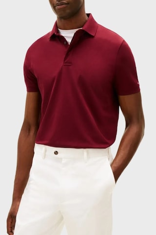 Tommy Hilfiger % 100 Pamuk Regular Fit Düğmeli Polo Yaka T Shirt Erkek Polo Yaka T Shirt Mw0mw41513 Vlp Bordo