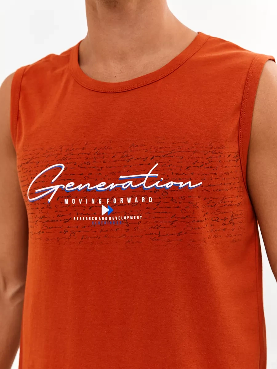 Coffa Baskılı Spor Atlet İç Çamaşırı 147130897 Terrakota