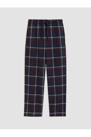 LC Waikiki Lc Waıkıkı Mürdüm Baskılı Erkek Pijama Takımı