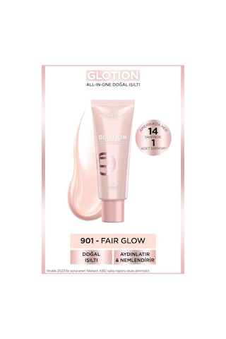 L'Oréal Paris Glotion All-In-One Doğal Işıltı 901 - Fair Glow 40 ML