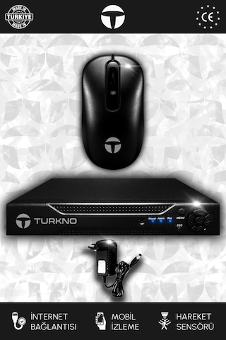 Turkno Navea 4 Kanal AHD DVR Xmeye Hibrit Kayıt Cihazı