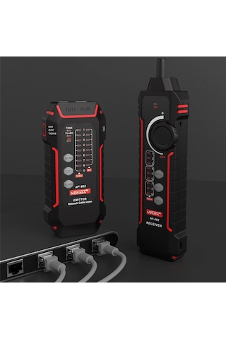 Ayt Noyafa Nf-802 Rj11 Rj45 Kablo Bulucu Test Aleti Ethernet Kablosu İnternet Kablo Bulucu Ölçüm Cihazı
