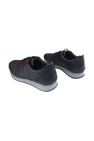 Growish Gr0097 Hakiki Deri Sneaker Erkek Ayakkabı Siyah