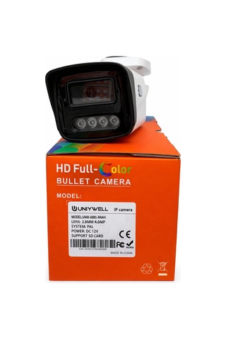 Unıywell İp Dual Led Bullet Kamera Akıllı Çift Işık