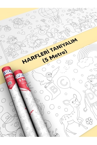 Harfler Boyama Kağıdı