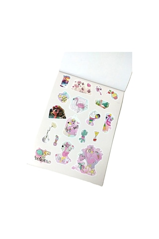 Hayal Sepeti Dıy Sticker Book Sticker Kitabı Soft Edition 24x17cm