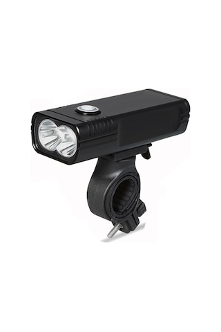Schulzz 20.000 Lümen 2T6 Led Usb Şarj Bisiklet Farı Lambası Siyah