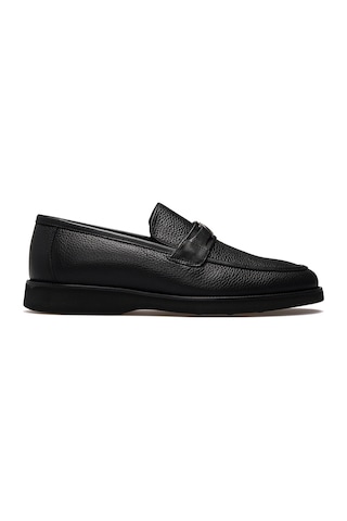 Pierre Cardin Erkek Hakiki Deri Loafer Hafif Ayakkabı 25k 119569 M Siyah Siyah