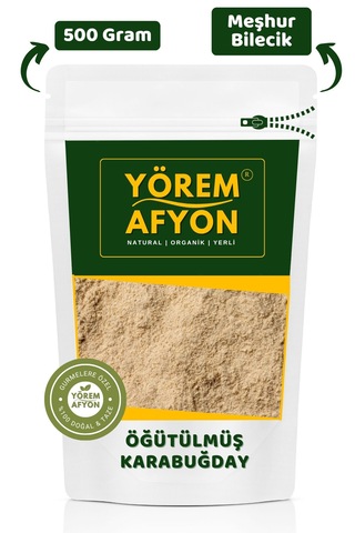 Yörem Afyon Bilecik Yöresinden Sağlıklı Tariflerin Vazgeçilmezi Yüksek Lifli Karabuğday Unu, Greçka 500gr.