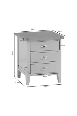 Masifart Soho 3 Cekmeceli Komodin