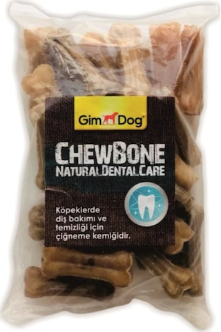 Gimdog Mordimi Chewbone Natürel Pres Kemik 25'li 200 G Gimdog Mordimi Chewbone Natürel Pres Kemik 25'li 200 G