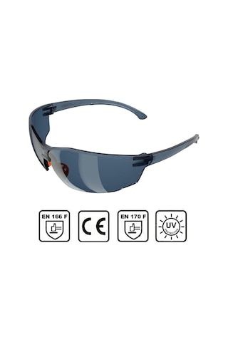 S1100 Quattro Gözlük Füme Koruyucu Gözlük