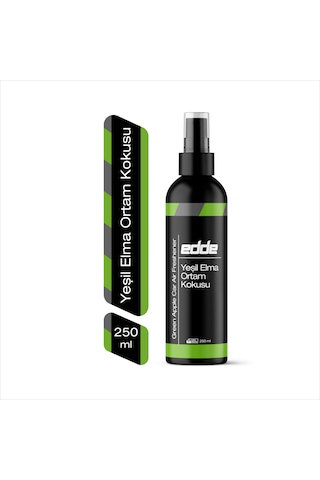 Edde Yeşil Elma Kokulu Araba Araç Oto Ortam Kokusu Araç Içi Kokuları Oto Parfümü 250 Ml Oto Detailing 250ml
