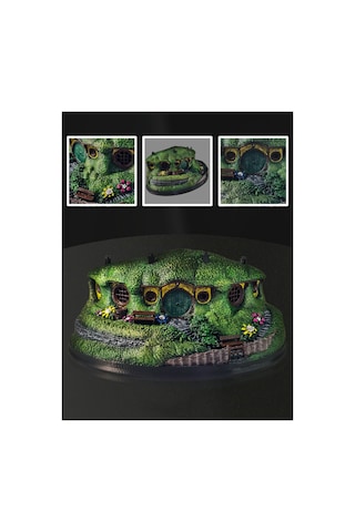 Yüzüklerin Efendisi Hobbit Ev Figür,yüzüklerin Efendisi Hediye,hobbiton Heykel Figür