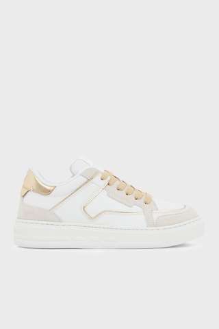 Emporio Armani Bayan Ayakkabı Ew003081 Af25727 Mz773 Beyaz-gold Beyaz-gold