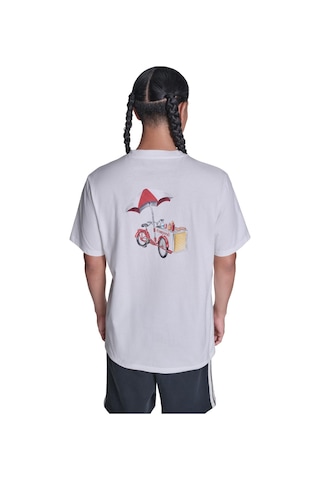 Vm6t099-wht Converse Hotdog Cart T-shirt Beyaz Vm6t099-wht