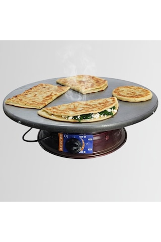 Gülsan 55 Cm Elektrikli Katmer - Gözleme - Yufka - Kara Saç Termostatlı Gülsan 55 Cm Elektrikli Katmer - Gözleme - Yufka - Kara Saç Termostatlı
