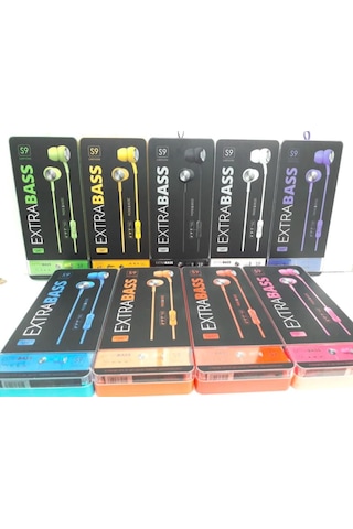 Powerway S9 Standlı Extra Bass Kulak İçi Kulaklık