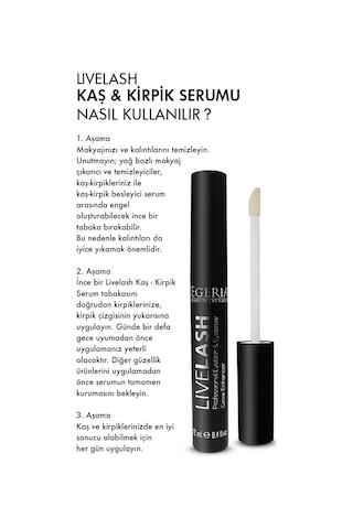 Egeria Livelash - Kaş ve Kirpik Serumu