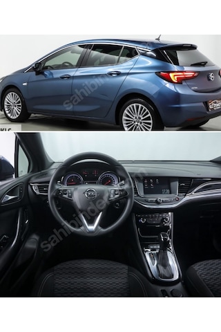 Opel Astra K Otomatik Vites Topuzu Kılıfı El Yapımı Hakiki Der