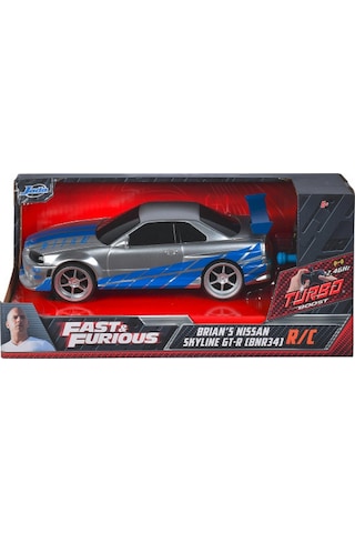Jada 1/24 Uzaktan Kumandalı Fast & Furious Nissan Skyline Gtr