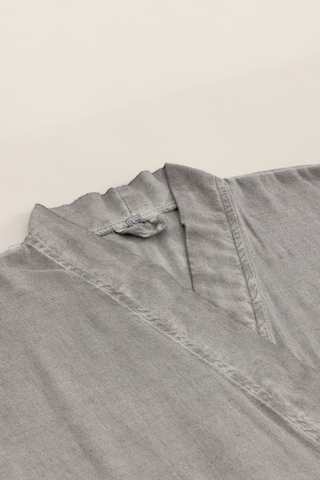 Raw Pamuk Gri Sabahlık Kimono S-m 1517a Gri