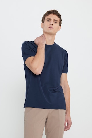 AC&Co / Altınyıldız Classics Erkek Lacı Standart Fit Normal Kesim Bisiklet Yaka Pamuklu Tişört Lacı