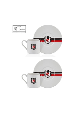 Beşiktaş Lisanslı 2'li Fincan Takımı